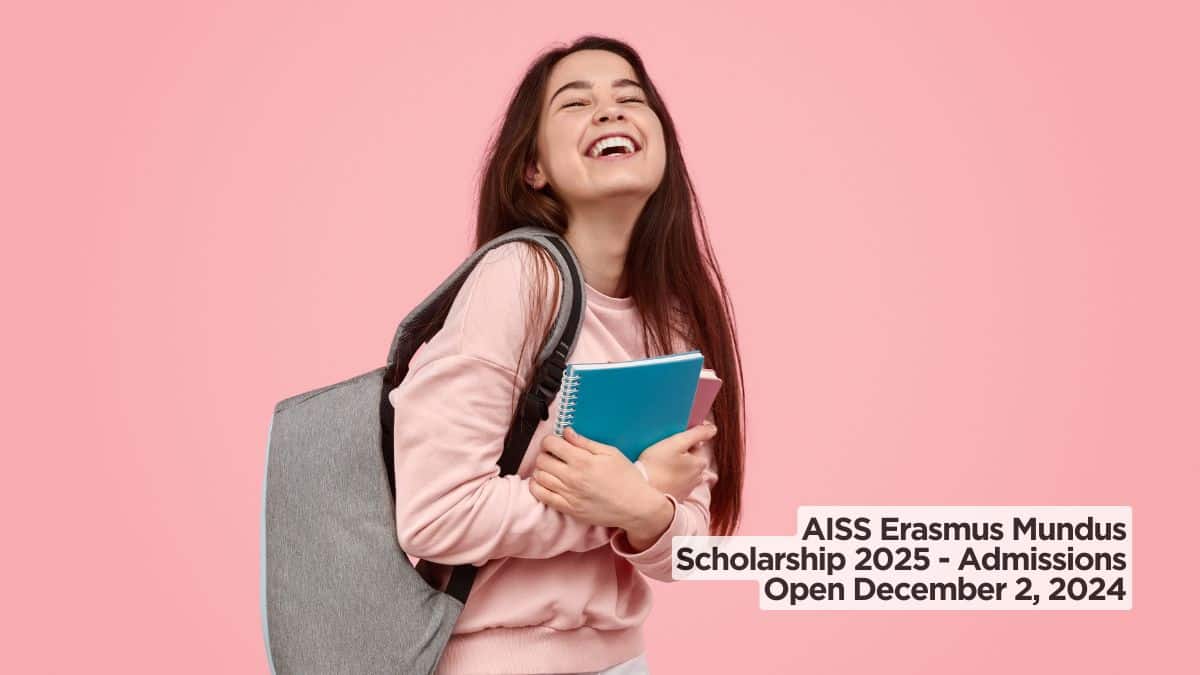 Aiss erasmus mundus scholarship 2025 admissions open december 2 2024